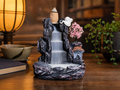 Ember Falls backflow incense burner with cascading smoke